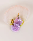 Boucles d'oreilles Baby mermaid Lavande
