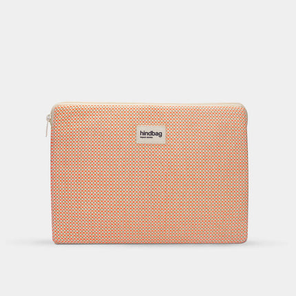 Housse d'ordinateur Tressage corail