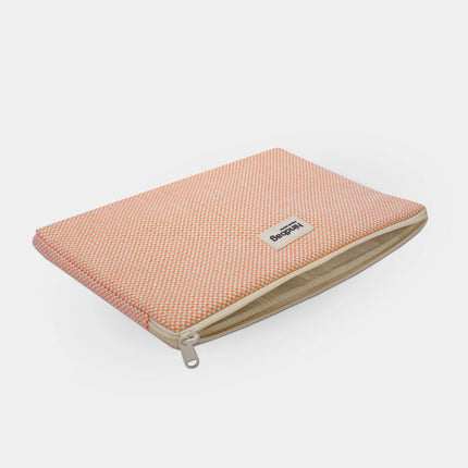 Housse d'ordinateur Tressage corail