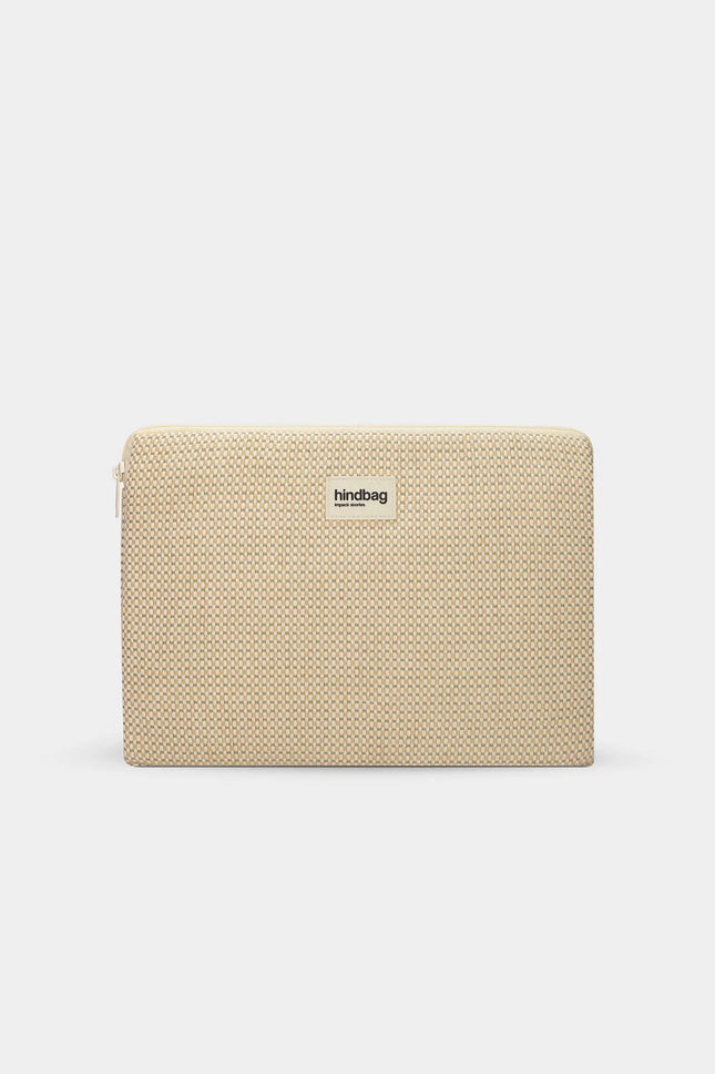 Housse d'ordinateur Tressage nude