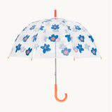 Parapluie fleurs bleues adulte Mathilde Cabanas