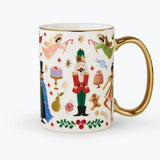 NEW Tasse de Noël en porcelaine Casse Noisette - Rifle Paper