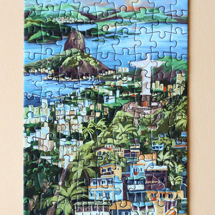Mini Puzzle Rio de Janeiro, 99 pièces