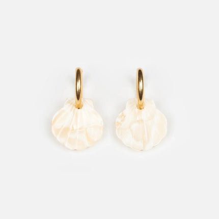 Boucles d'oreilles Baby mermaid Nude