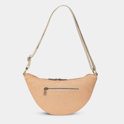 Sac banane Andréa Tressage corail