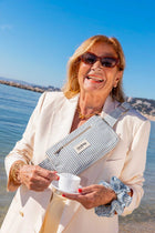Sac banane Harry Rayures bleu