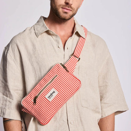 Sac banane Harry Rayures rouge