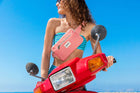 Sac banane Harry Rayures rouge