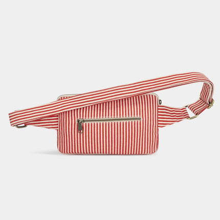 Sac banane Harry Rayures rouge