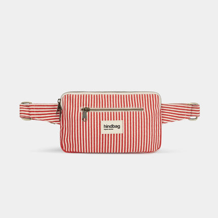 Sac banane Harry Rayures rouge