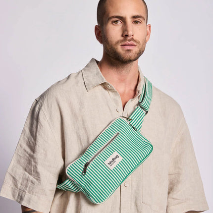 Sac banane Harry Rayures vert