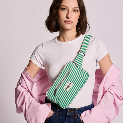 Sac banane Harry Rayures vert