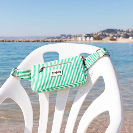 Sac banane Harry Rayures vert