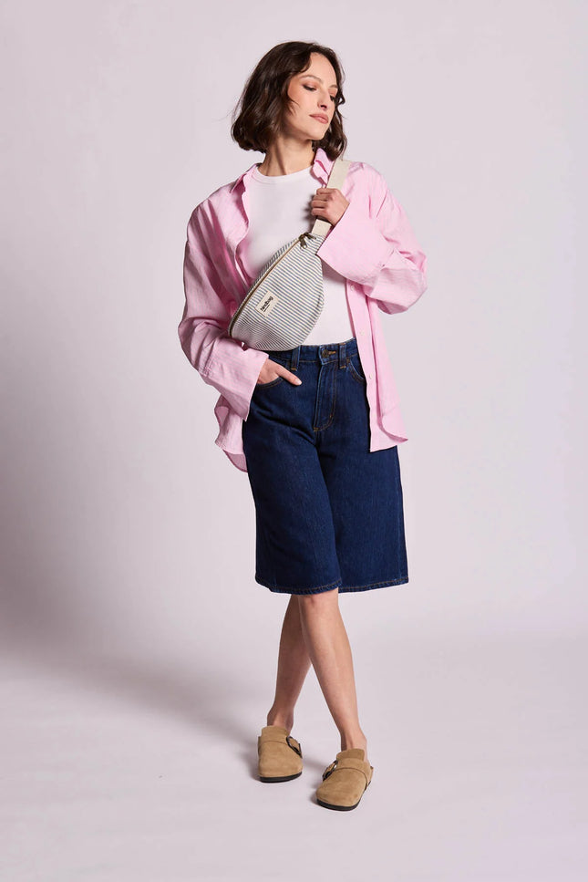 Sac banane Olivia Rayures bleu