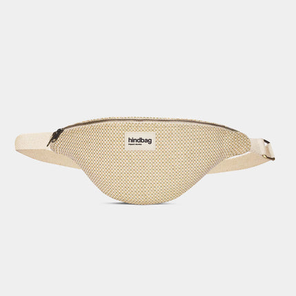 Sac banane Olivia Tressage écru