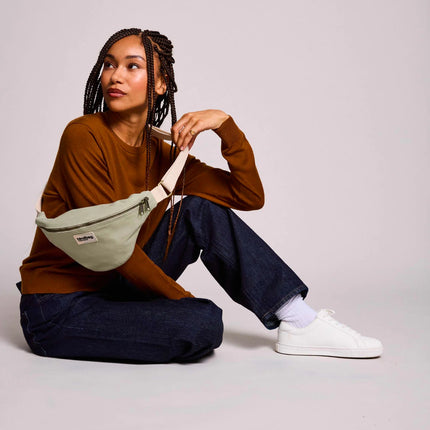 Sac banane Olivia Vert argile