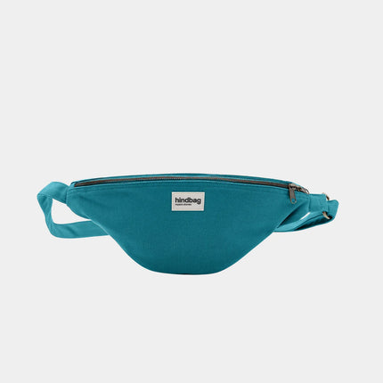 Sac banane Sasha Bleu paon