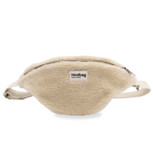 NEW Sac banane Sasha Fourrure beige Hindbag