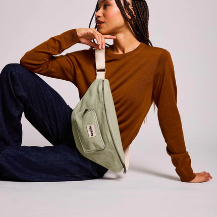 NEW Sac banane Sofia Vert argile