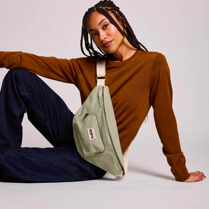 NEW Sac banane Sofia Vert argile