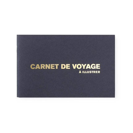 NEW Carnet de voyage à illustrer bleu