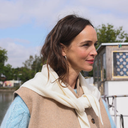 Écharpe Colette Écru