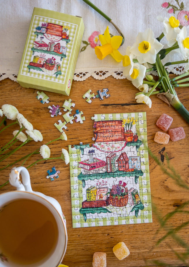 Mini Puzzle Etagère de Printemps