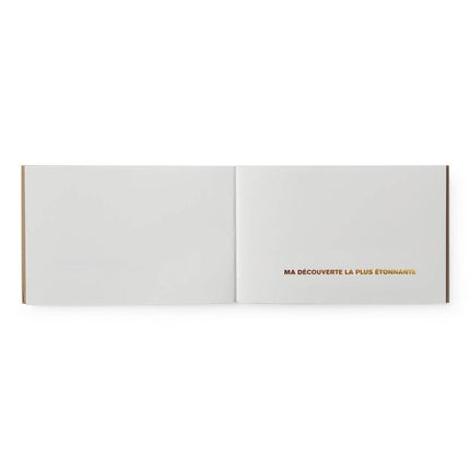 Carnet de voyage à illustrer vert
