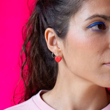 NEW Boucles d’oreilles Amourette carbone irisé EXCLU BOUTIQUE