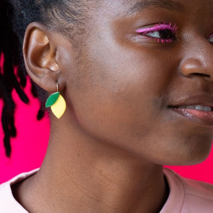 Boucles d’oreilles Citronnette
