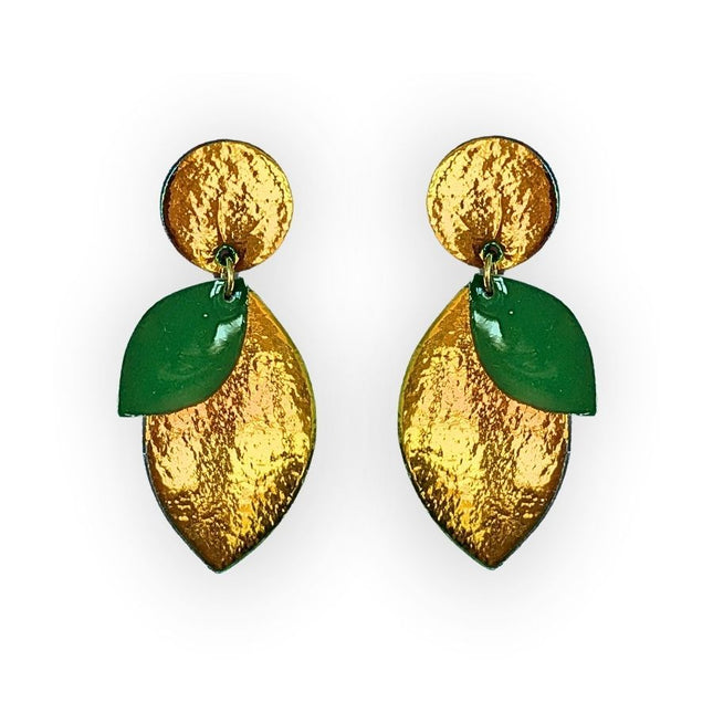 NEW Boucles d’oreilles Citron polarisé