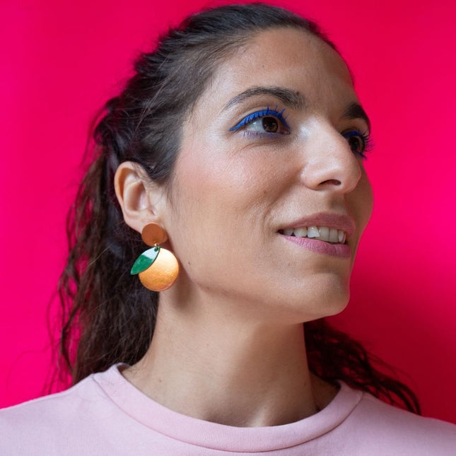 NEW Boucles d’oreilles Mandarine