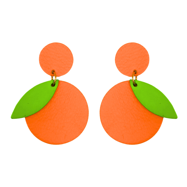 Boucles d’oreilles Mandarine