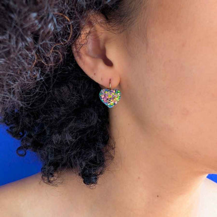 Boucles d’oreilles Amourette Confettis