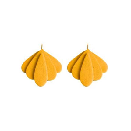 Boucles d’oreilles mini Jackie - jaune