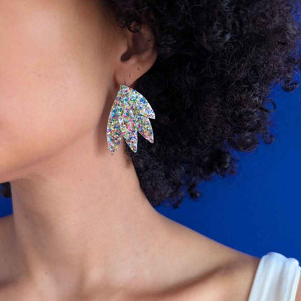 Boucles d’oreilles Selma Paillettes confettis