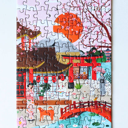 Mini-puzzle 99 pièces Bienvenue au Japon