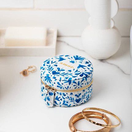 Boîte à bijoux Hirondelles bleues