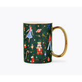 NEW Tasse de Noël en porcelaine Evergreen Casse Noisette - Rifle Paper