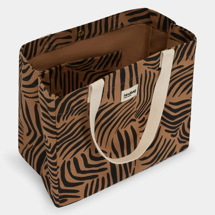 Sac Claude Zèbre cannelle