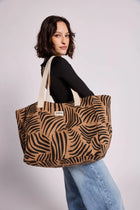 Sac Claude Zèbre cannelle