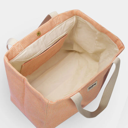 Sac Claude Tressage corail