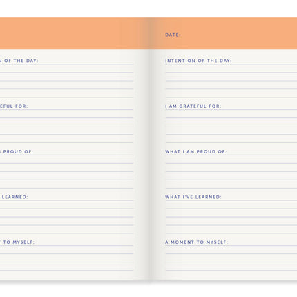 Journal de gratitude quotidien