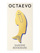 Marque-page en laiton Sardine