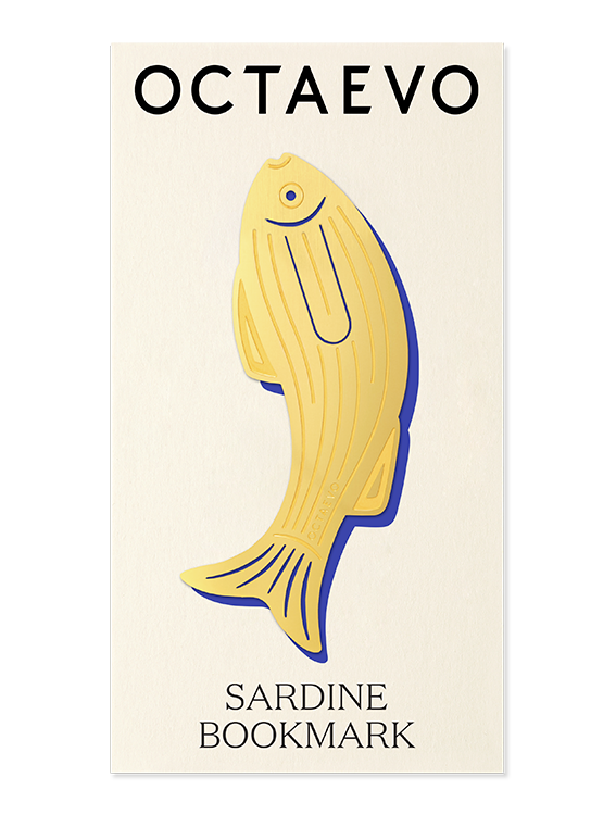 Marque-page en laiton Sardine