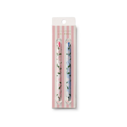 Ensemble de 2 stylos gel Hortensia