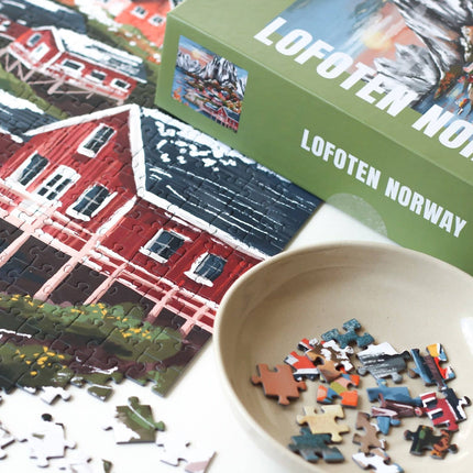 Puzzle Lofoten Norvège - 1000 pièces