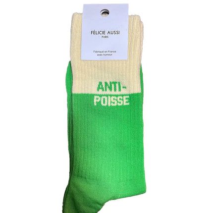 Chaussettes Anti-poisse bicolore (femme)