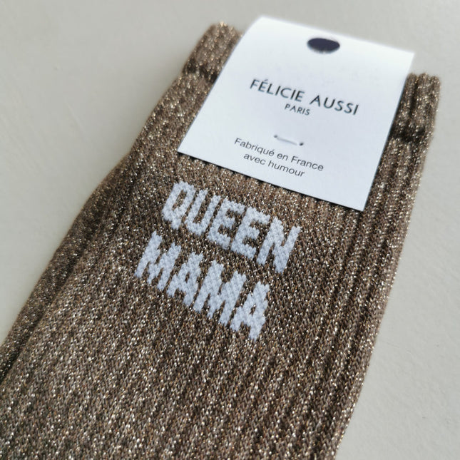 NEW Chaussettes Queen mama