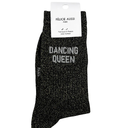 Chaussettes Dancing Queen (noir)